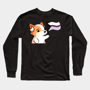 Demisexual Pride - Corgi Version Long Sleeve T-Shirt